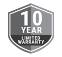 10 Year Limited Warranty